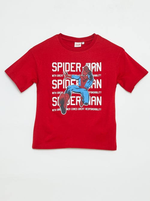 T-shirt 'Marvel' estampada de manga curta - Kiabi