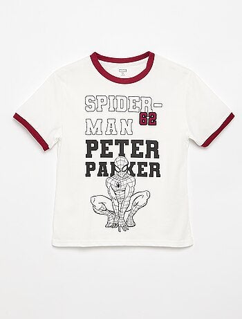 T-shirt "Marvel" "Spider-man" de manga comprida