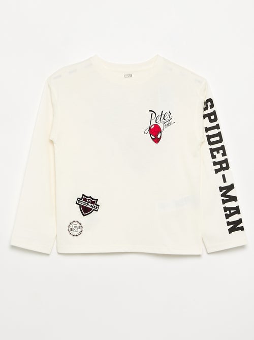 T-shirt 'Marvel' 'Spider-Man' de manga comprida - Kiabi