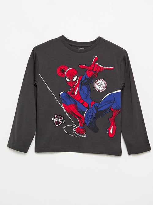 T-shirt \'Marvel\' \'Spider-man\' de manga comprida - Kiabi