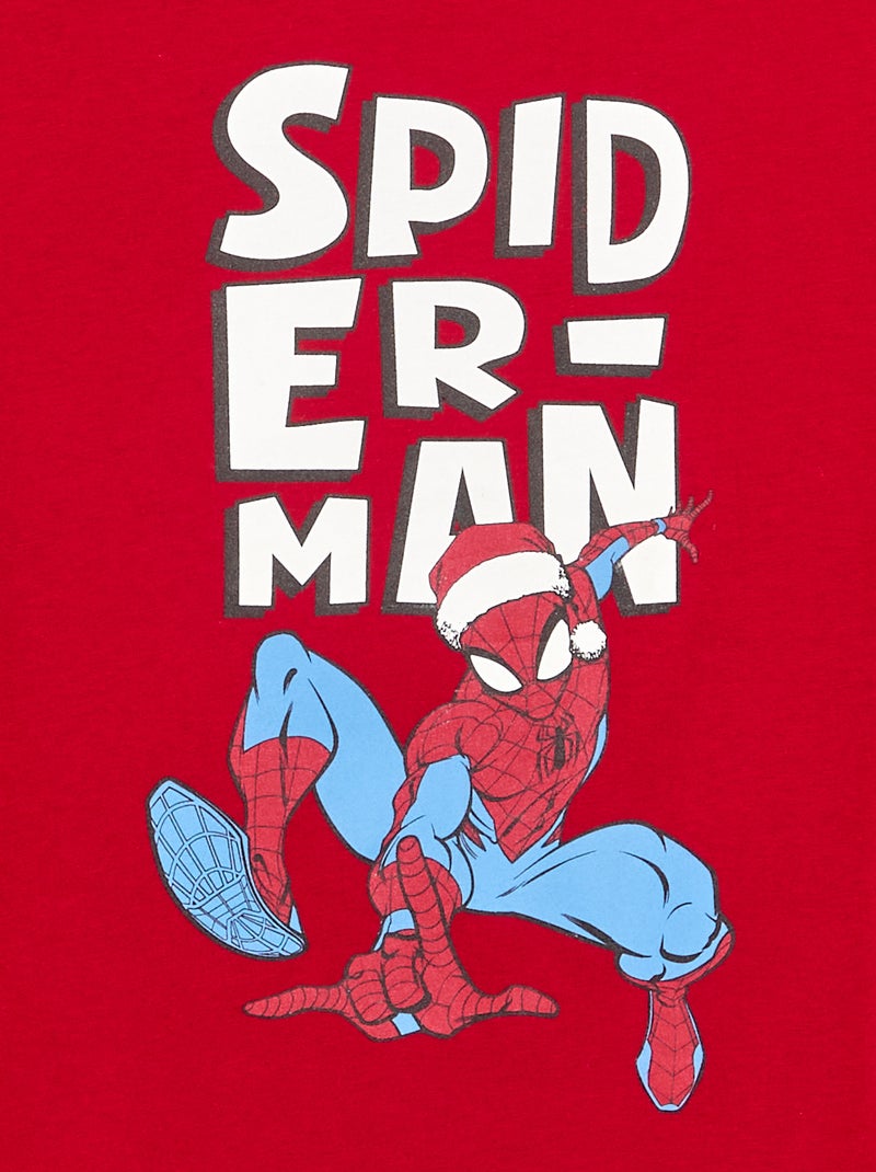 T-shirt 'Marvel' 'Spider-Man' Vermelho - Kiabi