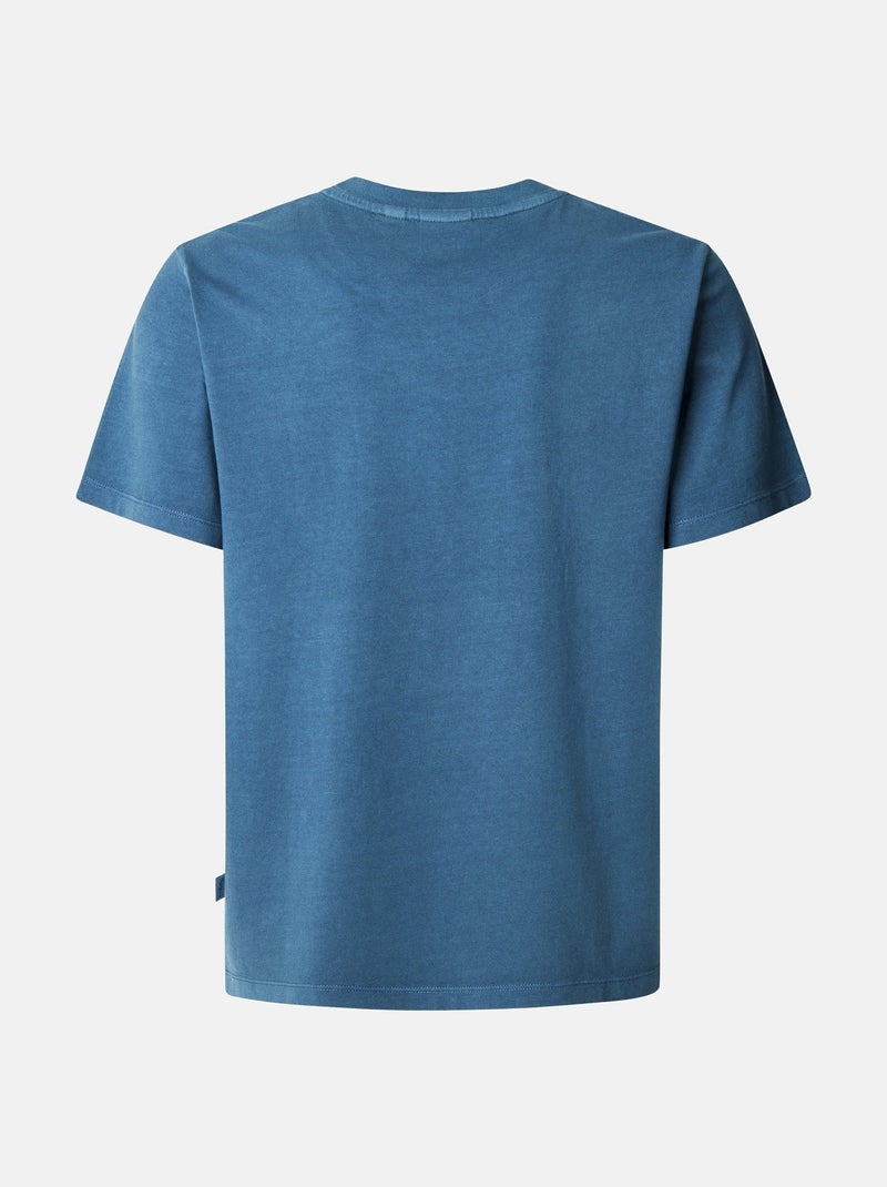 T-shirt Masculina Azul Pepe Jeans Jacko Azul - Kiabi