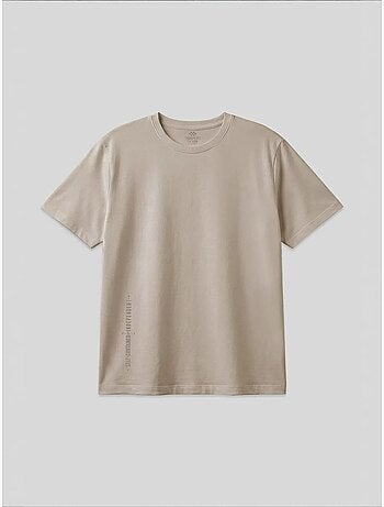 T-shirt masculina de algodão e elastano tommy