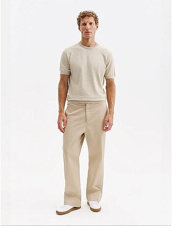 T-shirt masculina de algodão giesto