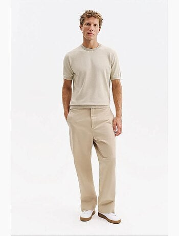 T-shirt masculina de algodão giesto