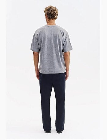T-shirt masculina de algodão giesto