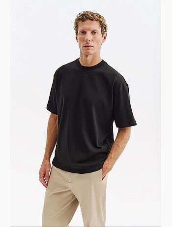 T-shirt masculina de algodão giesto