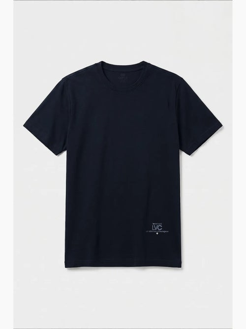 T-shirt masculina em mistura de algodão tommy - Kiabi