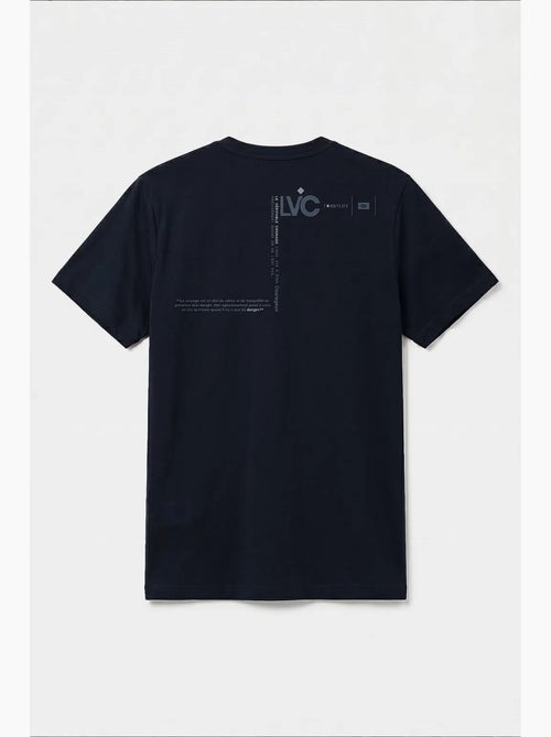 T-shirt masculina em mistura de algodão tommy - Kiabi