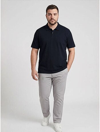 T-shirt masculina em mistura de algodão tommy