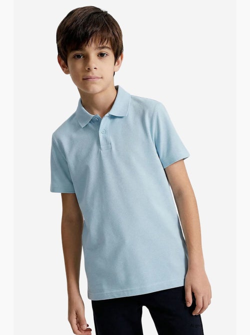T-shirt masculina em mistura de algodão tommy - Kiabi