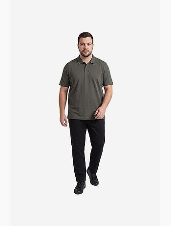 T-shirt masculina em mistura de algodão tommy