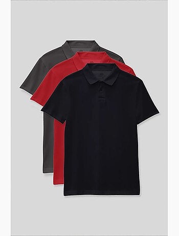 T-shirt masculina em mistura de algodão tommy