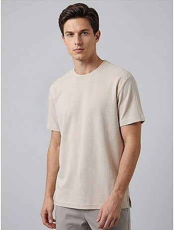 T-shirt masculina em mistura de viscose tommy