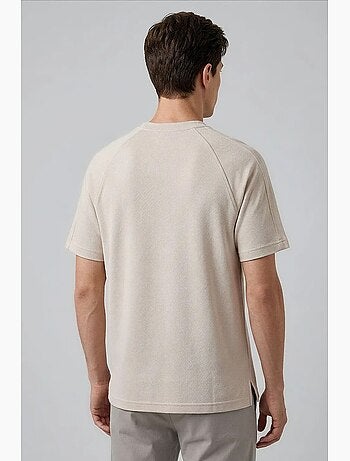 T-shirt masculina em mistura de viscose tommy