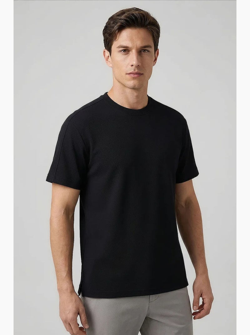 T-shirt masculina em mistura de viscose tommy Branco - Kiabi