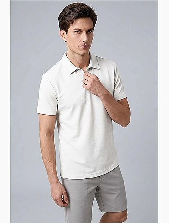 T-shirt masculina em mistura de viscose tommy