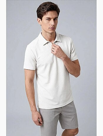 T-shirt masculina em mistura de viscose tommy