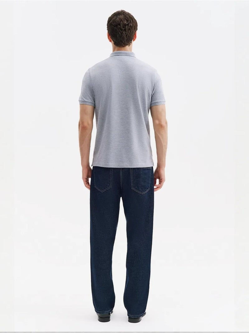 T-shirt masculina giesto Cinza claro - Kiabi