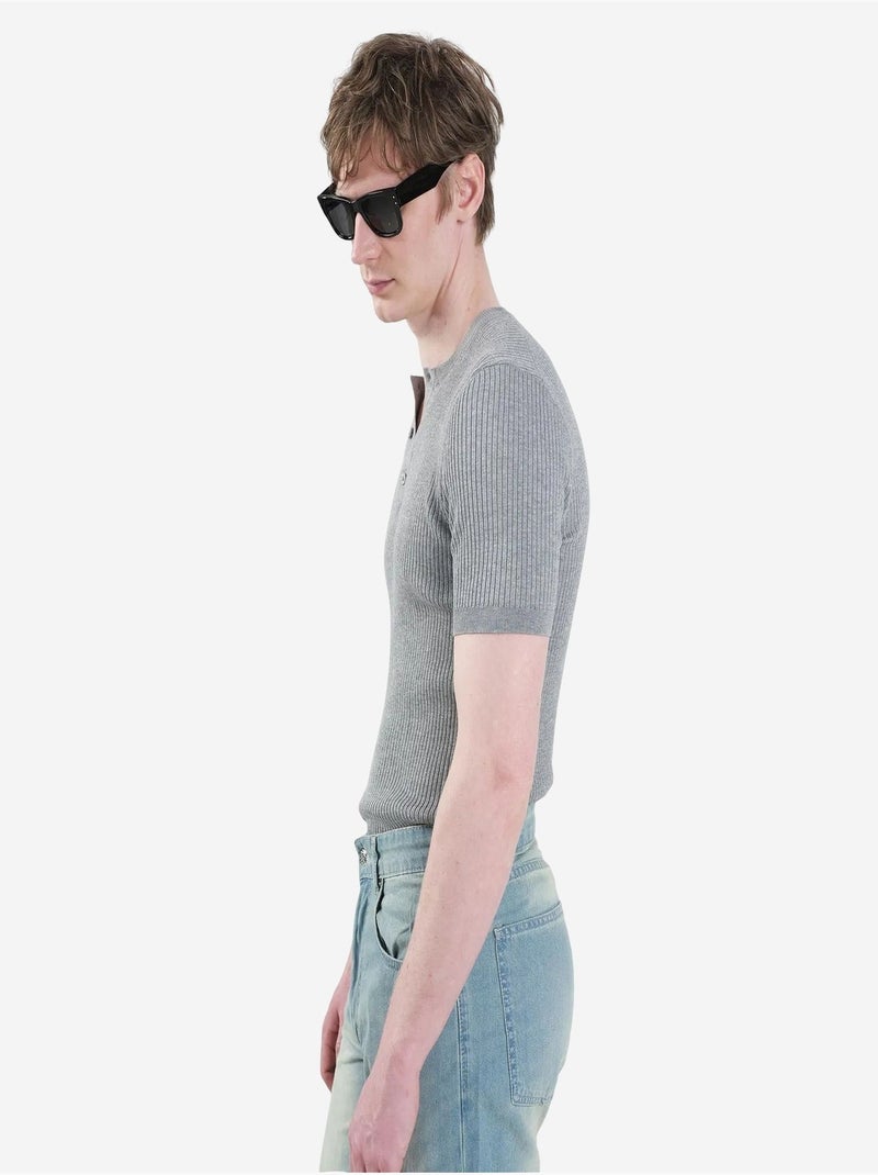 T-shirt masculina giesto Cinza - Kiabi