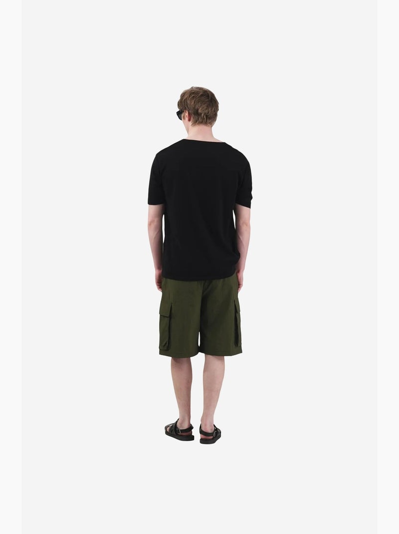 T-shirt masculina giesto Preto - Kiabi