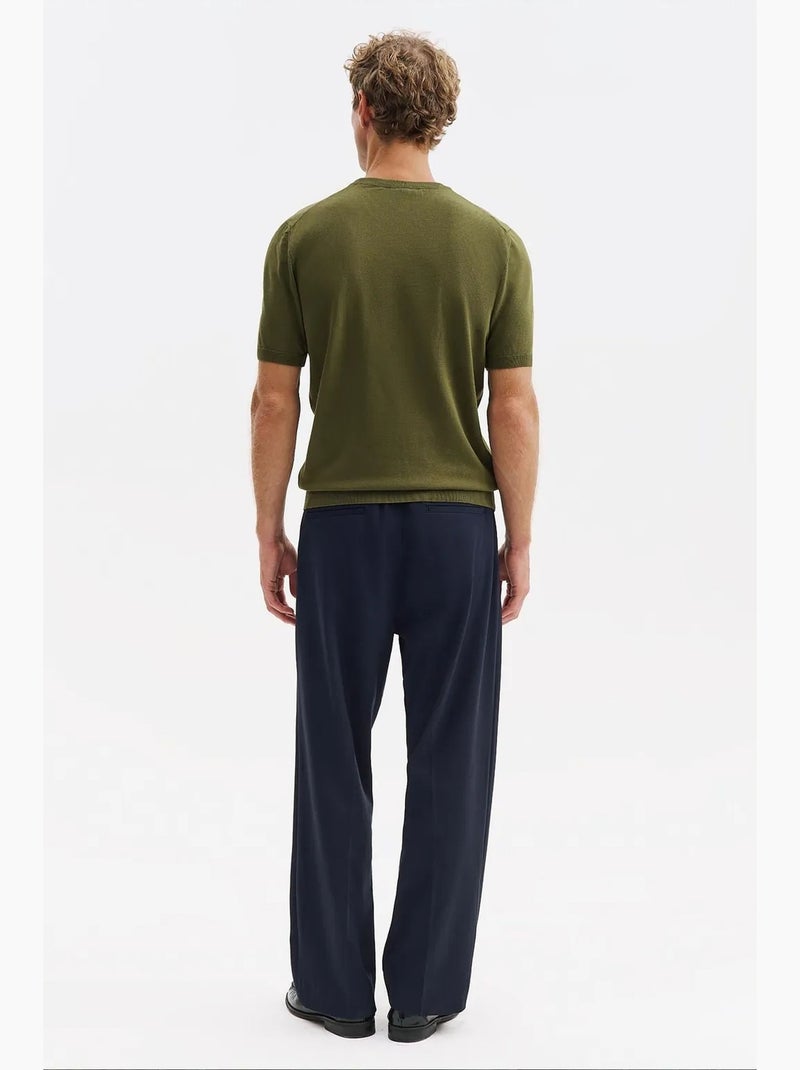 T-shirt masculina giesto Verde cáqui - Kiabi