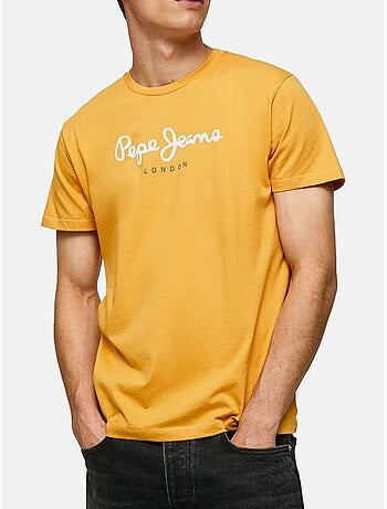 T-shirt pepe jeans eggo seb vermelha para homem