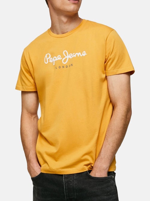 T-shirt Masculina Laranja Pepe Jeans Eggo N - Kiabi