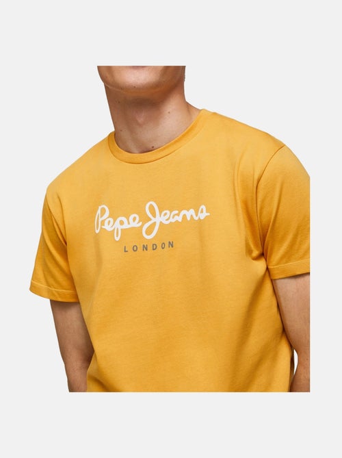 T-shirt Masculina Laranja Pepe Jeans Eggo N - Kiabi