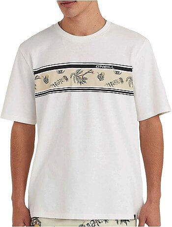 T-Shirt Masculina O'Neill Mix & Match Branca