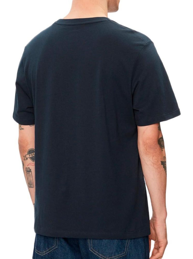 T-shirt Masculina Pepe Jeans Claude Azul Marinho Azul-marinho - Kiabi