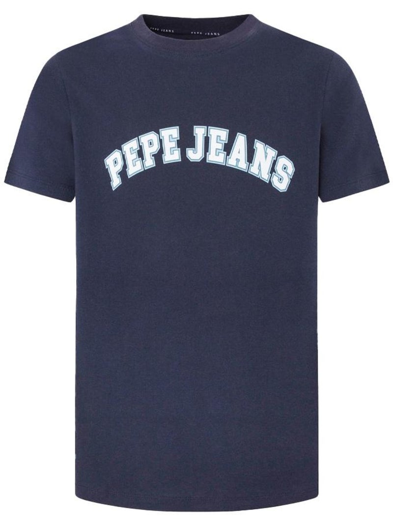 T-shirt Masculina Pepe Jeans Clement Azul Marinho Azul-marinho - Kiabi