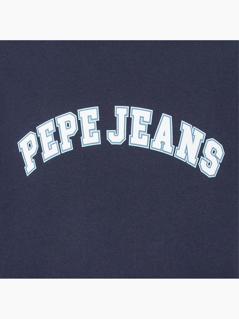 T-shirt Masculina Pepe Jeans Clement Azul Marinho Azul-marinho - Kiabi