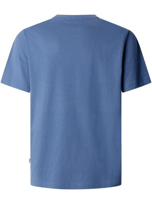 T-shirt masculina pepe jeans connor azul royal com contraste - Kiabi T-shirt masculina pepe jeans connor azul royal com contraste - Kiabi