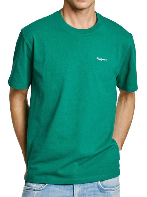 T-shirt Masculina Pepe Jeans Contrast Verde - Kiabi T-shirt Masculina Pepe Jeans Contrast Verde - Kiabi