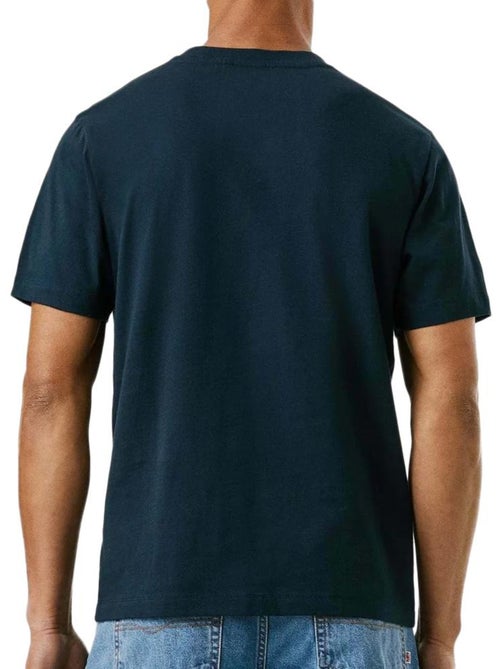 T-Shirt Masculina Pepe Jeans Trey Azul Marinho - Kiabi