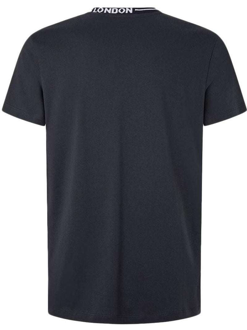 T-shirt Masculina Pepe Jeans Warian PM509117 Azul Marinho Azul-marinho - Kiabi