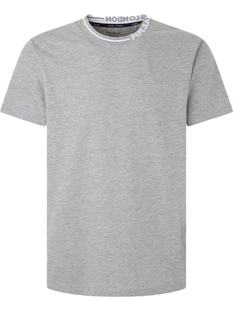 T-shirt Masculina Pepe Jeans Warian PM509117 Cinzenta Cinza-prateado - Kiabi