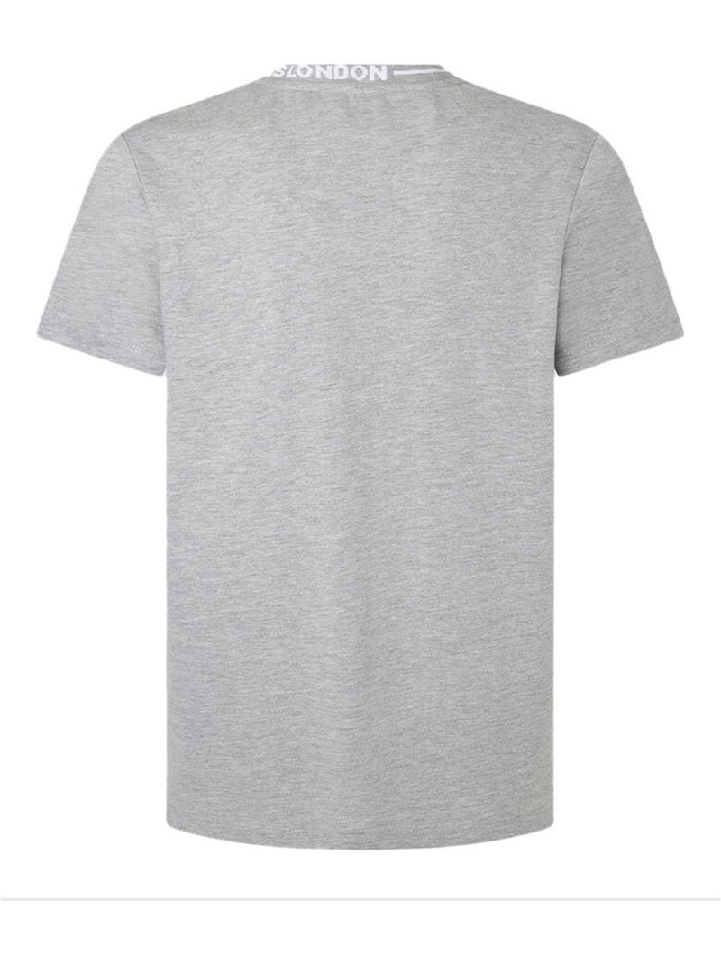 T-shirt Masculina Pepe Jeans Warian PM509117 Cinzenta Cinza-prateado - Kiabi