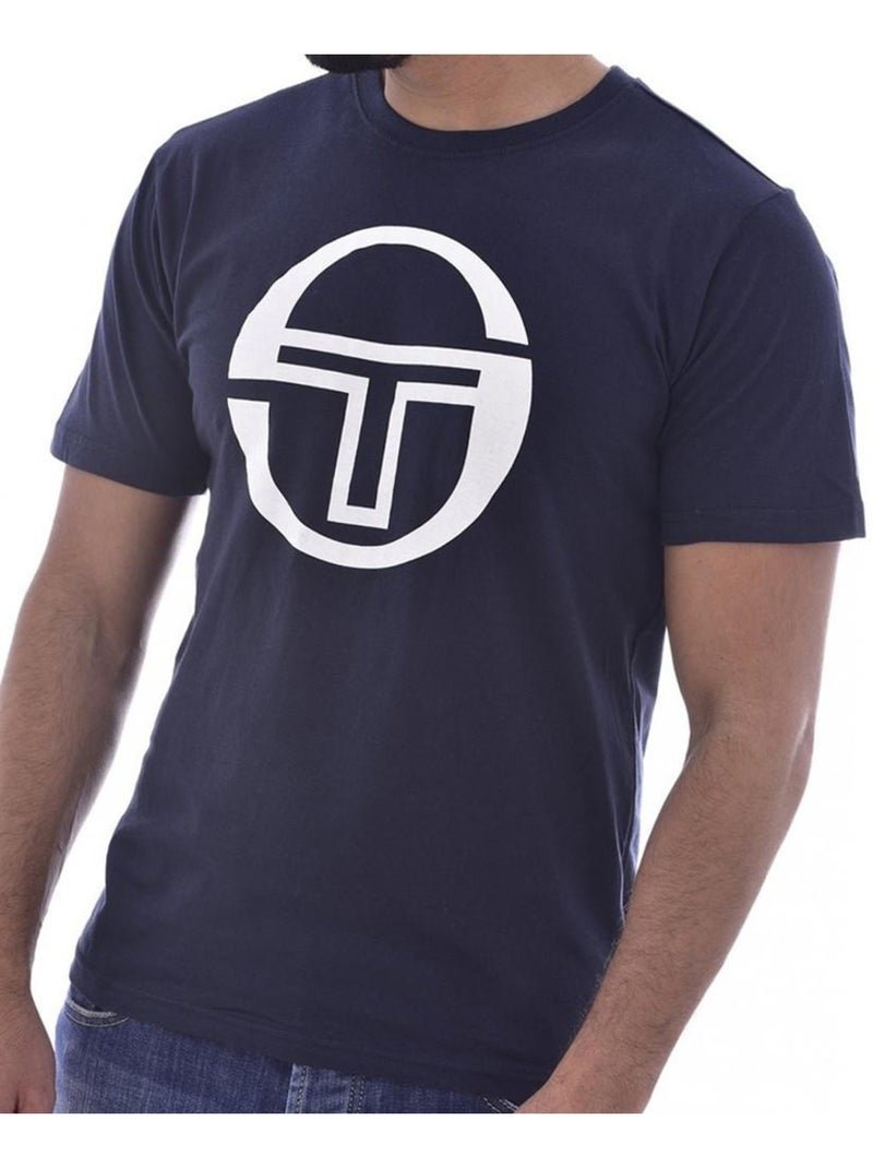 T-shirt Masculina Sergio Tacchini Stadium ST-103.10008-NAV Azul Marinho Azul-marinho - Kiabi