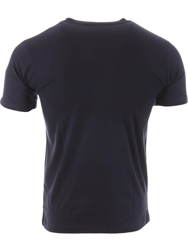 T-shirt masculina sergio tacchini stripe a azul marinho Azul-marinho - Kiabi