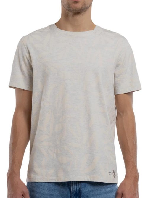 T-shirt masculina teddy smith areski cinzento/cru - Kiabi T-shirt masculina teddy smith areski cinzento/cru - Kiabi