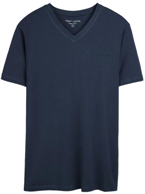 T-shirt masculina teddy smith tawax2 azul-marinho - Kiabi T-shirt masculina teddy smith tawax2 azul-marinho - Kiabi
