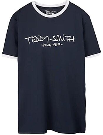 T-shirt masculina teddy smith ticlas azul marinho