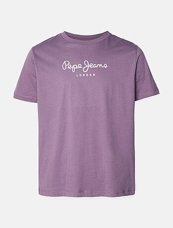 T-shirt pepe jeans eggo seb vermelha para homem