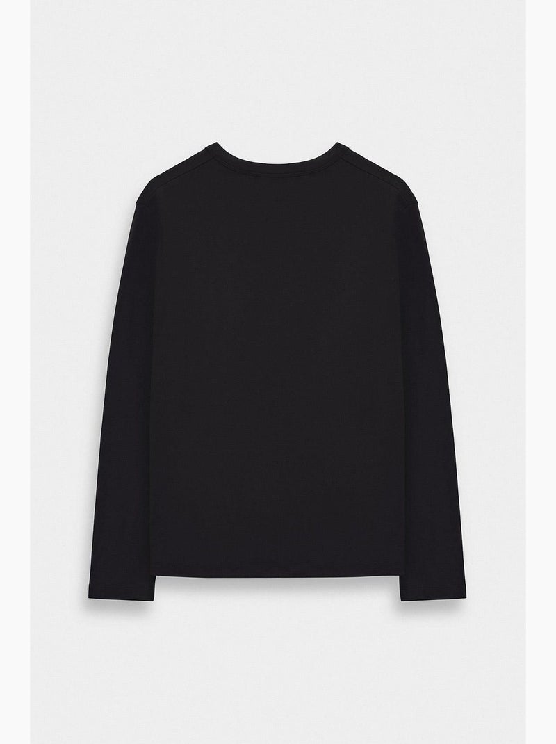 T-shirt masculino de manga curta giesto Preto - Kiabi