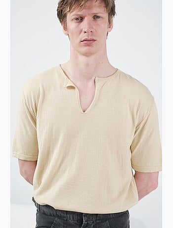 T-shirt masculino gola redonda giesto