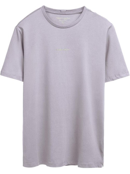 T-shirt Mauve para Homem Teddy Smith Soy 2 - Kiabi