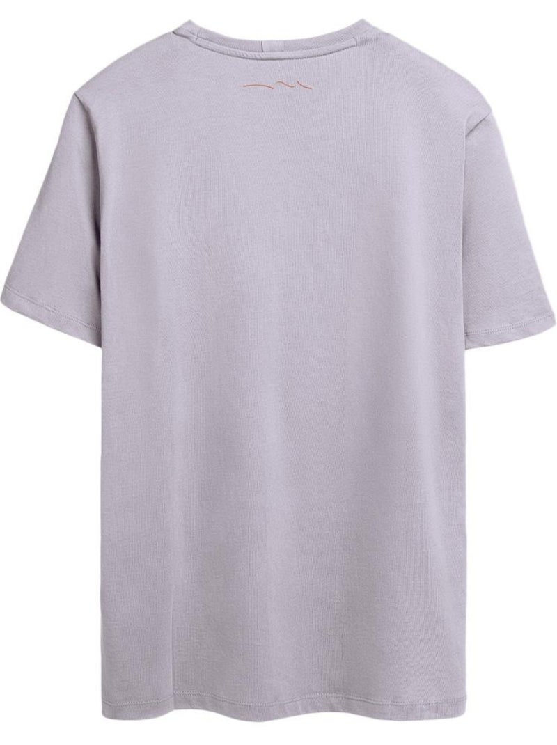 T-shirt Mauve para Homem Teddy Smith Soy 2 Roxo - Kiabi