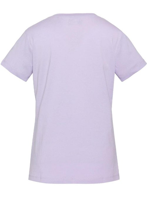 T-Shirt Mauve para Mulher Schott TSBRODEDW - Kiabi T-Shirt Mauve para Mulher Schott TSBRODEDW - Kiabi